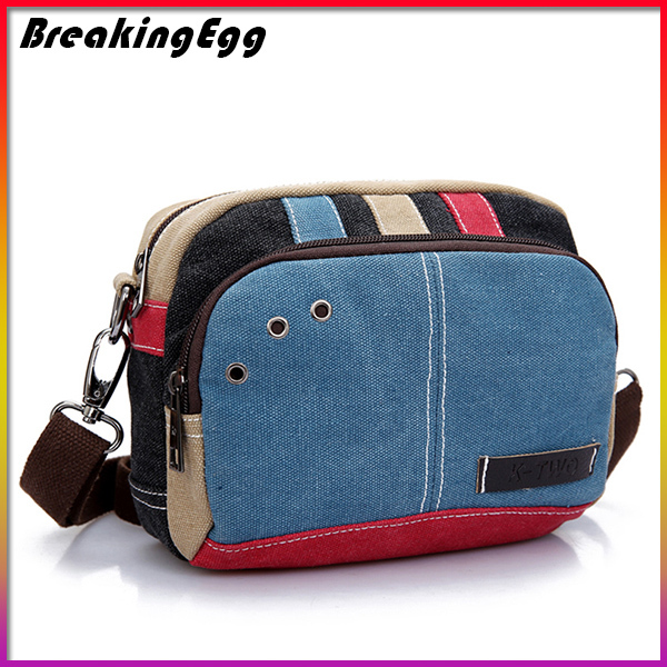 Canvas women messenger bags handbag shoulder cross body bags women travel bags waist bag pack for