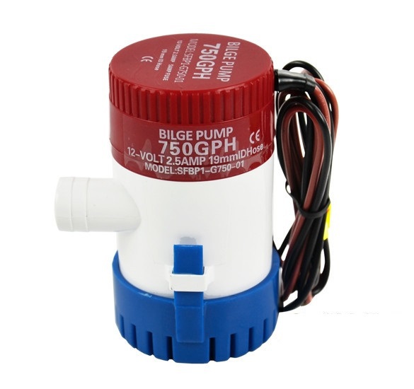 Купить Погружной насос 12V, рыболовные лодки Вода водоотливной насос ...