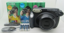 Fujifilm Instax 210 Wide Film Camera Instant Polaroid Photo Picture Black Free Shipping