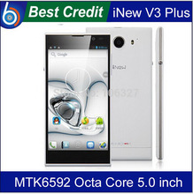 In stock Original Inew V3 MTK6582 Quad Core Smartphone 5.0 inch HD Screen Android 4.2 13MP Camera NFC OTG 6.5mm Phone/Oliver