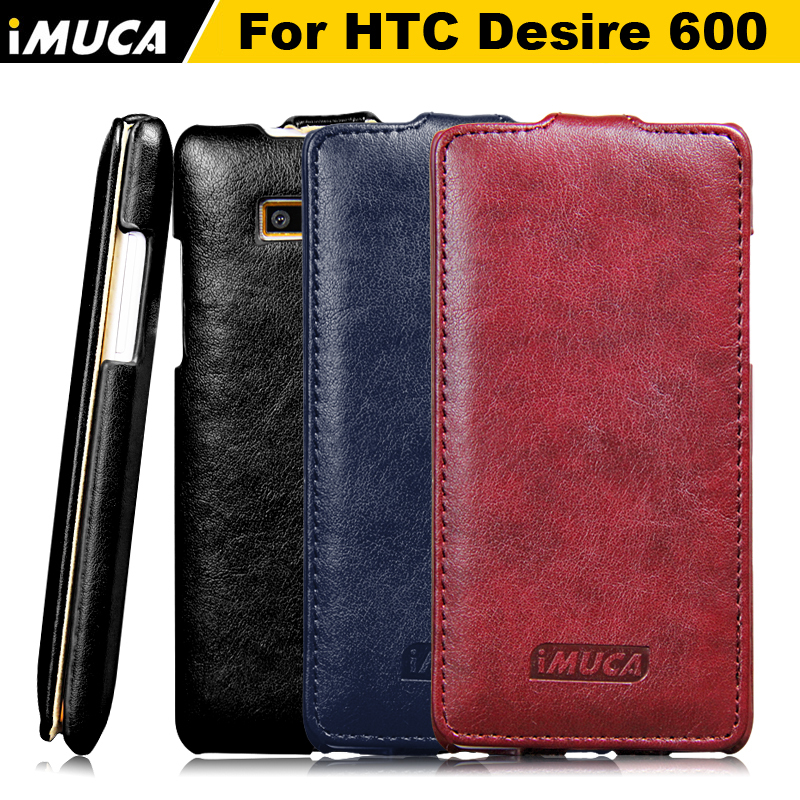 IMUCA original brand cell phone accessories black for htc desire 600 dual sim mobile phone cases