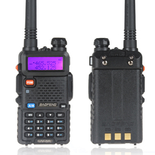 2PCS BaoFeng UV 5R Dual Band VHF 136 174MHz UHF 400 480MHz 5W 128CH Walkie Talkie