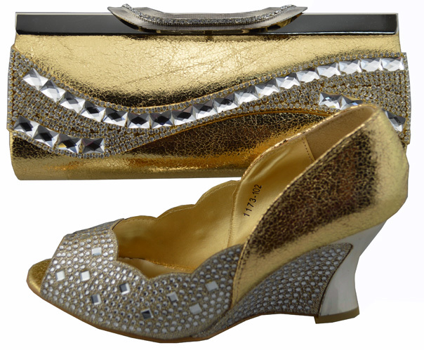 Free Shipping By DHL 2014 New arrival Lady fashion african shoes and matching bags BT1401 SIZE