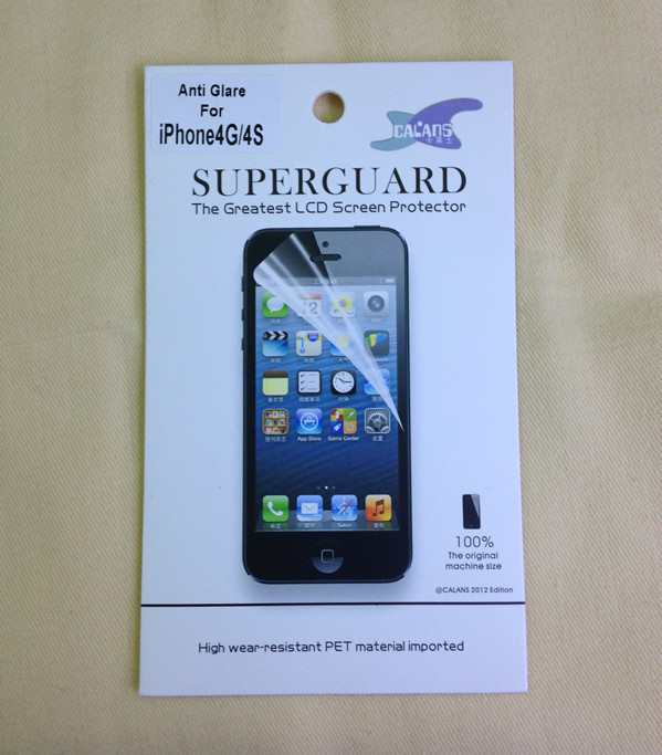 1x High defination Front and back Screen Protector Film for iphone 4 4s Free Shipping