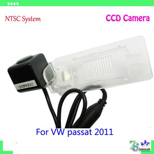Cheaper rearview camera VW PASSAT 2011 car models waterproof glass CCD rear view camera 170 degree