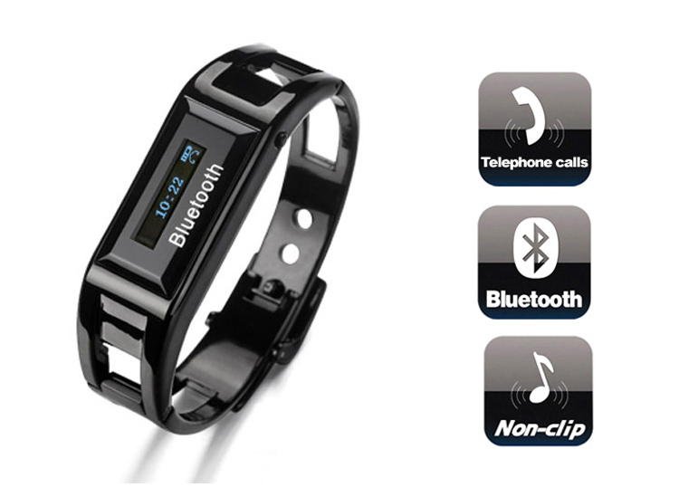 Купить новые моды роскошь oled bluetooth часы телефон браслет с id ...