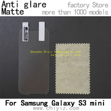 matte anti glare Screen Protector Film For Samsung Galaxy S3 mini i8190 i8190T i8200 i8200N i8200L