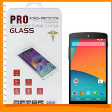 0.26mm Ultra Thin 9H+ Hardness Premium Tempered Glass Screen Protector Guard Anti shatter Protective Cover for LG Google Nexus 5