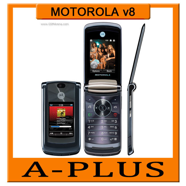 Original Refurbished Motorola RAZR2 V8 Bluetooth GSM Mobile Phone
