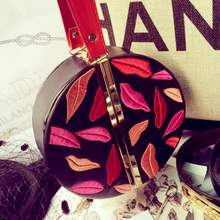 G+2014 new style! free shipping   The Flaming Lips clutch Blazing Red Lips evening bag, Kissing  party bag evening bag