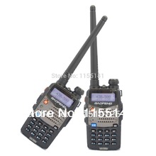 2-PCS 2014  New Black Baofeng UV 5RA   136-174/400-520  Two Way  Radio with free earpiece+free shipping