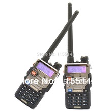 2-PCS 2014 New Black BaoFeng UV-5RE Dual Band Radio 136-174MHz&400-520 MHz TWO WAY WALKIE Radio+free shippingwith+free earpiece