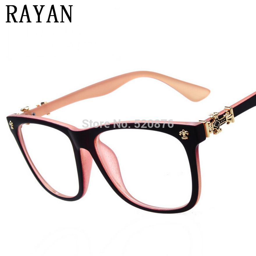 HOT cross glasses frame men women handmade frame ...