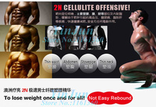 Powerful 2n MEN LINE Cellulite Offensive Perfect Abdominal Treatment Muscles Stronger Man Full Body Slimming Cream