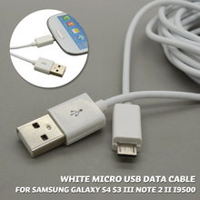 3.3FT 1M Micro USB Data Cable charger adapter cabo kabel for Samsung Galaxy S4 S3 III Note 2 II I9500 I9300