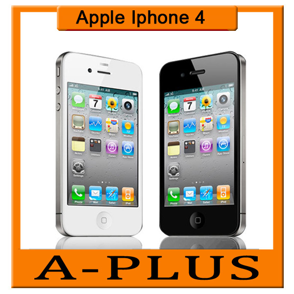 Apple iPhone 4 GPS WIFI 5MP Original Mobile Phone With Gift
