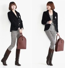 NEW ARRIVAL! BRITISH STYLE ladies’ shoulder bag girls’ fashion genuine leather bag leisure backpack