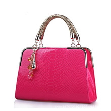 2015 crocodile pattern Pu women handbag diamond fashion women messenger bags sexy ladies fashion women bag