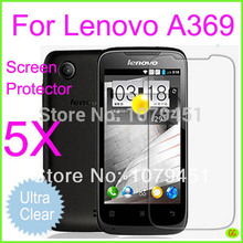 5pcs free shipping android phone screen protector for Lenovo A369,mobile phone ultra-clear Lenovo A369 screen protective film