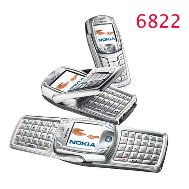 Nokia 6822 Original Unlock Rotatable Mobile Phone 1 5 Screen Camera Bluetooth Free shipping