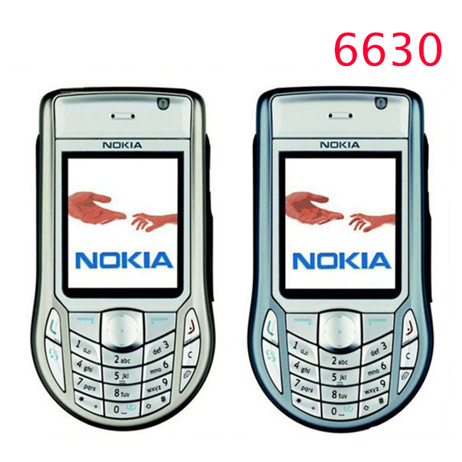 Original Nokia 6630 Unlocked mobile 3G phone One year warranty Free shipping