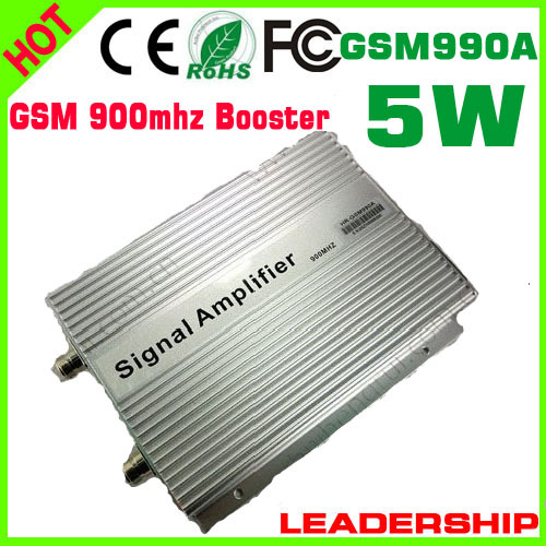 FREE SHIPPING RF GSM990A 5W GSM Booster 900mhz cell phone repeater GSM repeater GSM amplifier Mobile