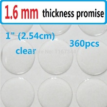 360pcs 3D DOME CIRCLE STICKERS 1 inch circle clear epoxy sticker for DIY jewelry Resin Dots stickers
