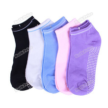 bulkprice Women Non Slip Dance Yoga Pilate Socks Sock W Massage Dots wholesale