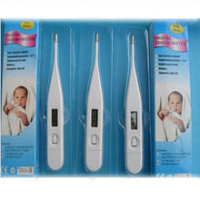 Free shipping Quality of 1pcs LCD Home Baby Digital Electronic Thermometer Body Temperature Child Adult Household