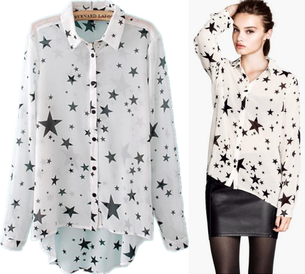 2014 New Casual Fashion Women Tops Button Shirt 2014 New Casual Fashion Women Tops Button Shirt