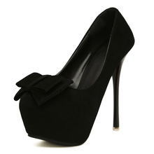 Japan and South Korea in the spring of 2014 new nightclub red suede stiletto wedding shoes