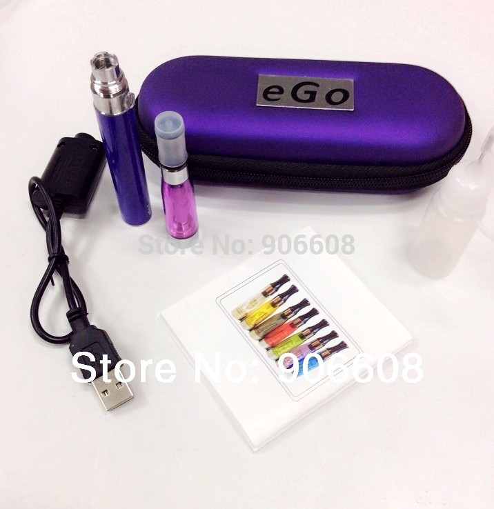 EGo CE4 Electronic Cigarette Starter Kits eGo T Battery 650mah 900mah 1100mah CE4 Atomizer with 9