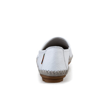 2015 New Loafers Shoes Women Cowhide Genuine Leather Office lady Autumn Girl Sweety Shoes Sneakers Gommini