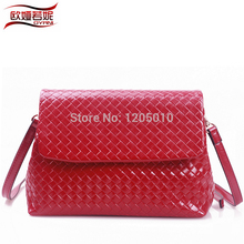 2014 women’s handbag fashion female cowhide vintage one shoulder knitted cross-body bag small mini bags