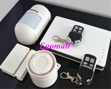 New arrivel White GSM Alarm System G1C Spport IPH Intelligent Mobile Application(Iphone ios Apps, android system)A061