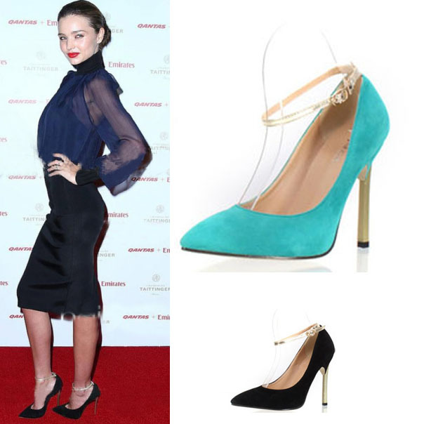 Women High Shoes Big Size Pointed Toe Heel Valentin Shoes For Women Shoelace Shoe Lace High