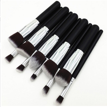 2015 Professional High Quality New 10pcs Makeup Brushes Set Kabuki Brushes Kits Makeup Cosmetics Brush Tool