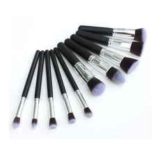 2015 Professional High Quality New 10pcs Makeup Brushes Set Kabuki Brushes Kits Makeup Cosmetics Brush Tool