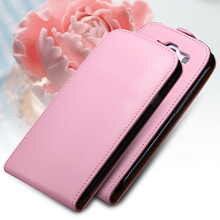 For Galaxy S3 Red Flip Cover Luxury Genuine Leather Case For Samsung Galaxy S3 I9300 THAsc012t