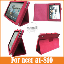 For 7.9″ Acer Iconia A1 A1-810 Pu leather case stand leather case cover skin Free shipping