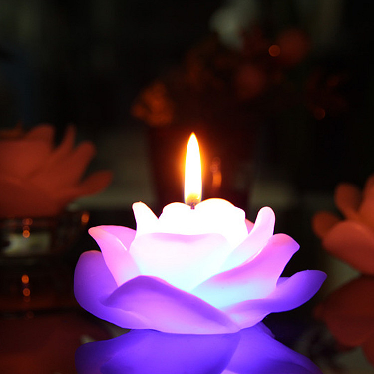 Romantic Bedrooms With Roses And Candles 5 colors candles musical lotus flower happy birthday party wedding Romantic Bedrooms With Roses And Candles 5 colors candles musical lotus flower happy birthday party wedding