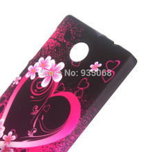 Lowest Price Sale Butterflies and flowers Hard Plastic Cover Protective shell For nokia X RM 980