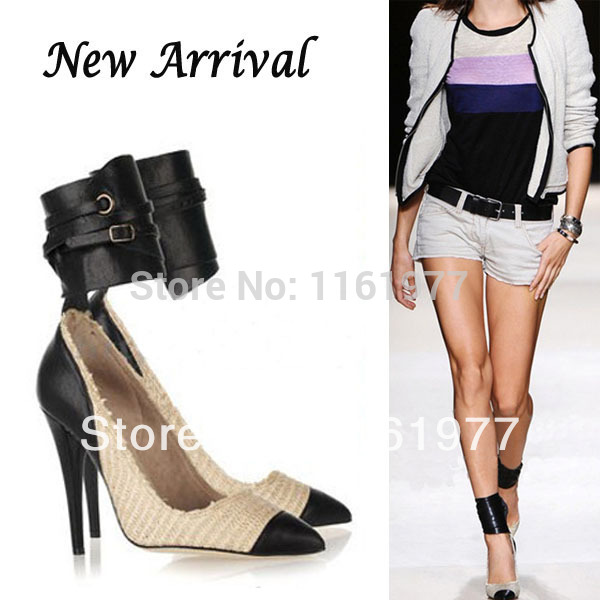New 2014Closed Toe Heel Valentin Shoes For Women Women Red Bottom High Heels PU Stileto Neon
