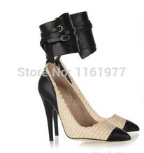 New 2014Closed Toe Heel Valentin Shoes For Women Women Red Bottom High Heels PU Stileto Neon
