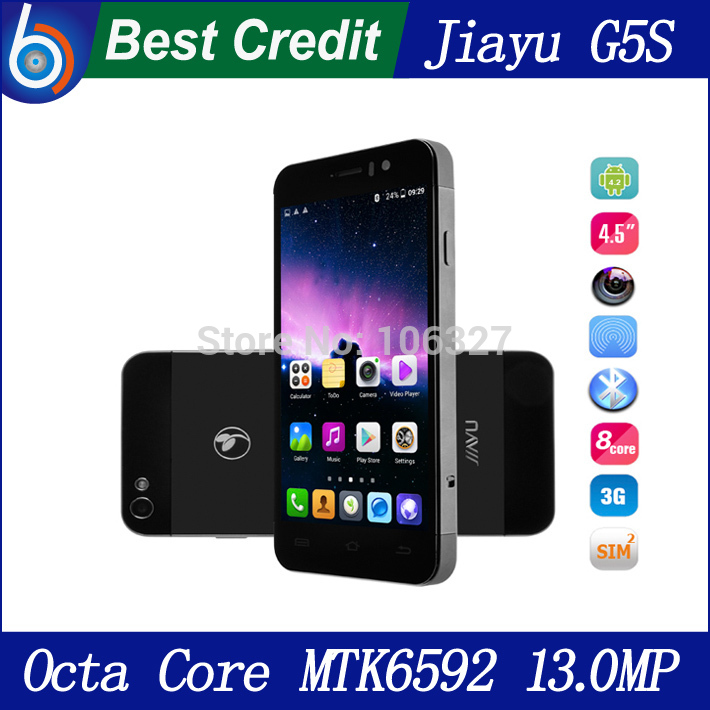 Original Jiayu G5s Cell Phone 2GB RAM 16GB ROM MTK6592 Octa Core 1 7Ghz 4 5