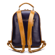 In 3 Color 2015 New Casual Leather Student Women Backpacks Vintage Brand Female School Outdoor Fun