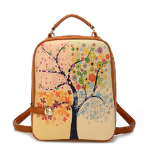 2014 spring and summer vintage backpack female preppy style travel backpack books women’s handbag