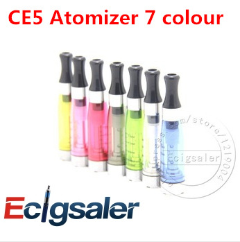 100PCS CE5 CE5S Atomizer eGo Atomizers Clearomizer for Ego EVOD Electronic cigarette e cigarettes 1 6ml