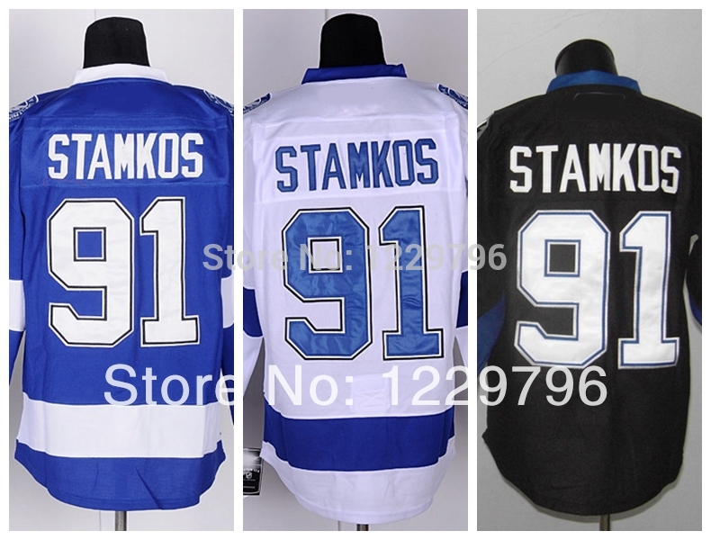 2014 тампа-бэй лайтнинг хоккей кофта #91 стивен Stamkos ...