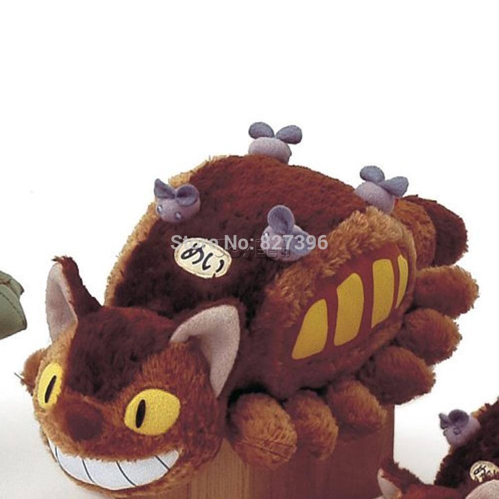 Купить Аниме студии ghibli мой сосед Тоторо Кот автобус плюшевые ...